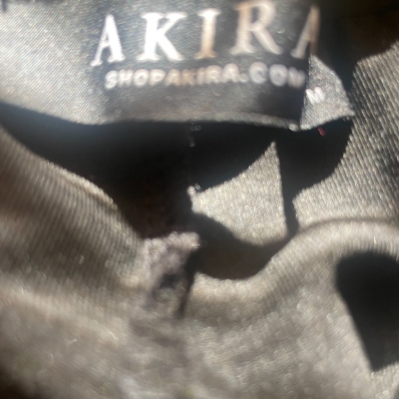 Black mesh akira ruffle pants - Picture 2 of 2